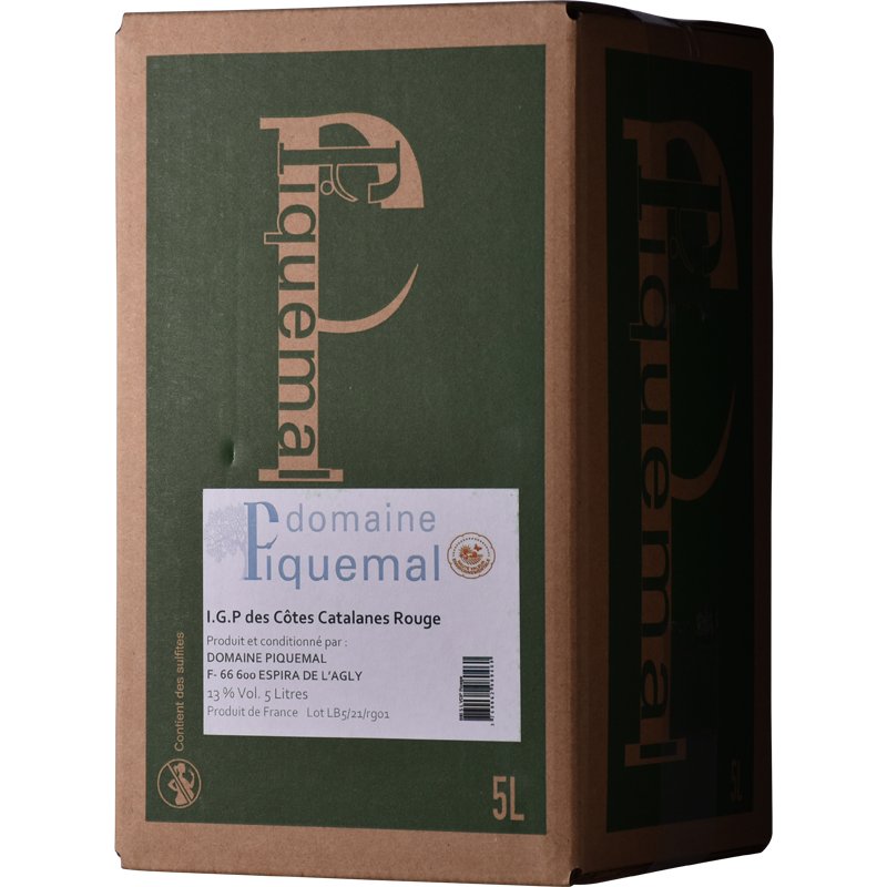Dom. Piquemal Rouge 5L-Bag-in-Box